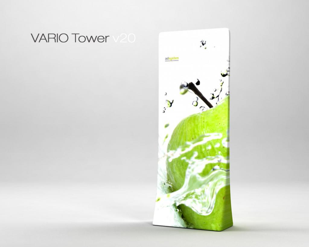 Textilní fotostěna VARIO Tower V20