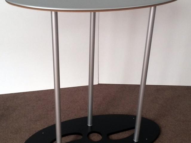 Prezentační stolek adTribune "Ovál" vt03 - konstrukce textilního stolku