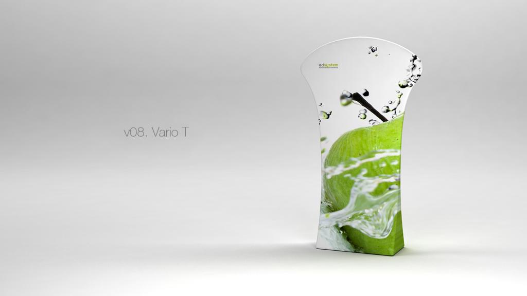 Textilní reklamní poutač VARIO T V08