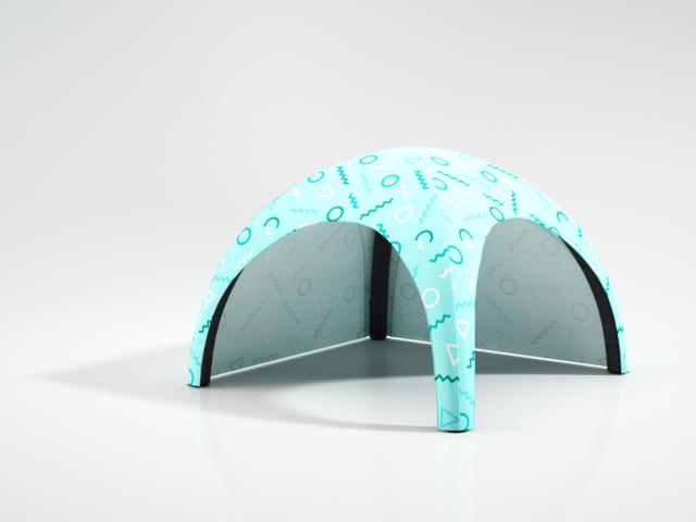 Nafukovací prezentační stan Air Tent Premium 4 x 4m s potiskem