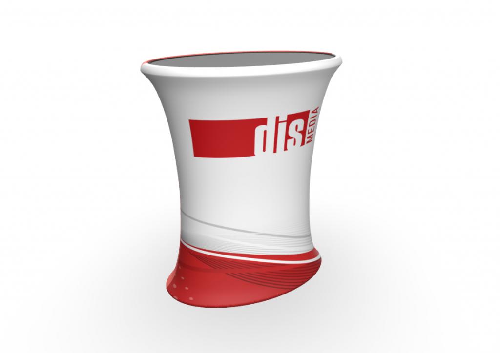 Prezentační stolek adTribune "Quick"  s pístovým mechanismem